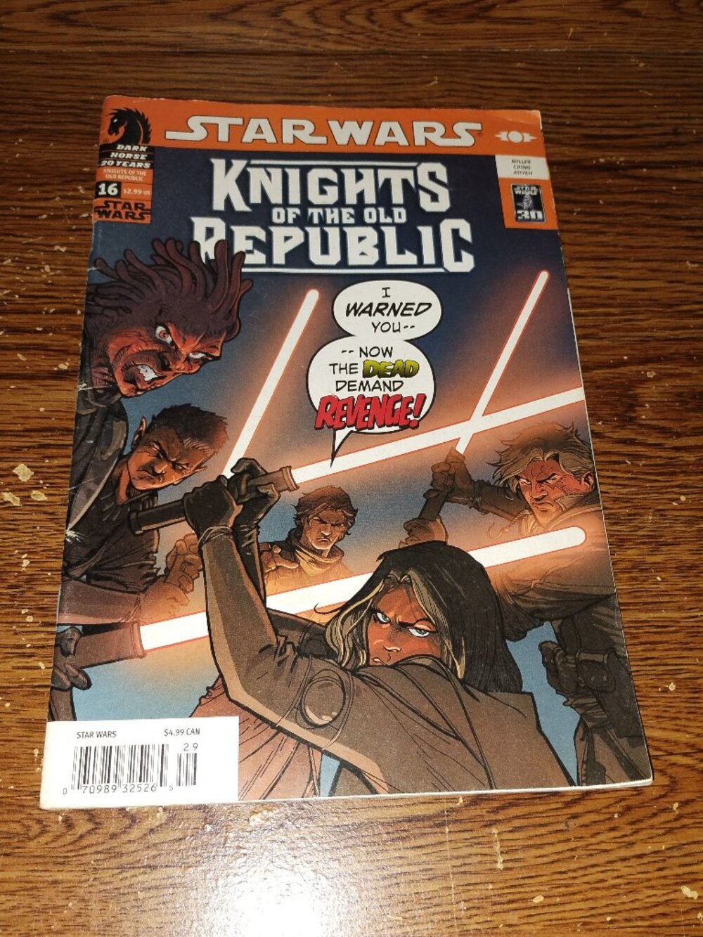 Star Wars: Knights of the Republic #16 (Dark Horse Comics, 2007)